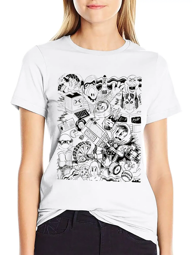It S An 80s Nightmare Lightweight Cotton T-Shirt – Daily Comfort Graphic Shirt