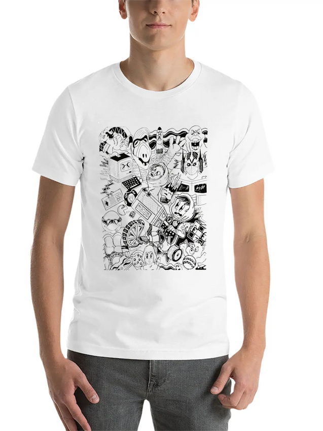 It S An 80s Nightmare Lightweight Cotton T-Shirt – Daily Comfort Graphic Shirt