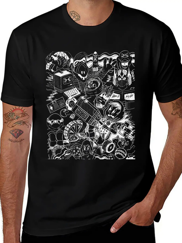 It S An 80s Nightmare Lightweight Cotton T-Shirt – Daily Comfort Graphic Shirt