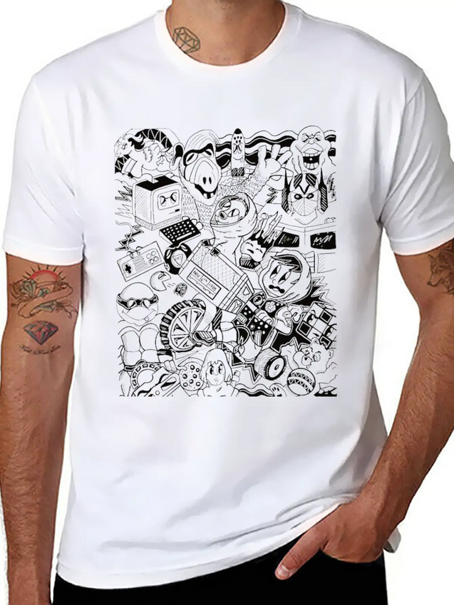 It S An 80s Nightmare Lightweight Cotton T-Shirt – Daily Comfort Graphic Shirt
