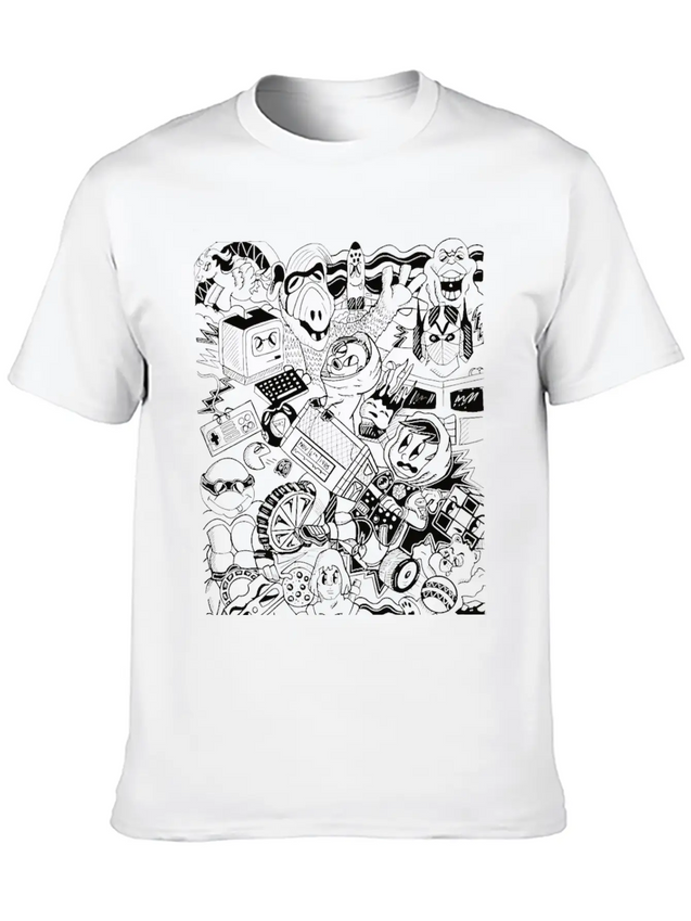 It S An 80s Nightmare Lightweight Cotton T-Shirt – Daily Comfort Graphic Shirt