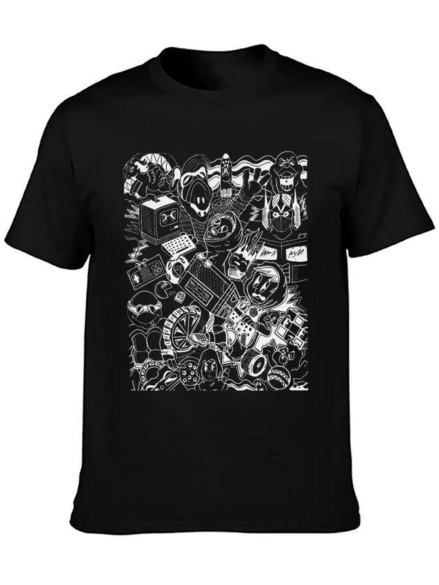 It S An 80s Nightmare Lightweight Cotton T-Shirt – Daily Comfort Graphic Shirt