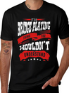 Its A Bridge Playing Thing You Wouldnt U Lightweight Cotton T-Shirt – Daily Comfort Graphic Shirt