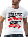 Its A Bridge Playing Thing You Wouldnt U Lightweight Cotton T-Shirt – Daily Comfort Graphic Shirt