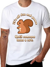 Its All Fun And Games Until Someone Loses A Nut! Lightweight Cotton T-Shirt – Daily Comfort Graphic Shirt