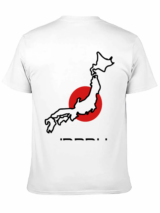 Japan Logo Lightweight Cotton T-Shirt – Daily Comfort Graphic Shirt