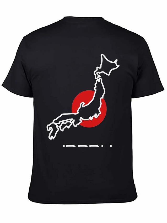 Japan Logo Lightweight Cotton T-Shirt – Daily Comfort Graphic Shirt
