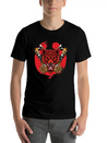 Japanese Wolf Samurai Lightweight Cotton T-Shirt – Daily Comfort Graphic Shirt