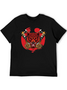 Japanese Wolf Samurai Lightweight Cotton T-Shirt – Daily Comfort Graphic Shirt