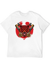 Japanese Wolf Samurai Lightweight Cotton T-Shirt – Daily Comfort Graphic Shirt