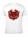 Japanese Wolf Samurai Lightweight Cotton T-Shirt – Daily Comfort Graphic Shirt