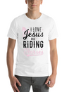 Jesus And Horse Lightweight Cotton T-Shirt – Daily Comfort Graphic Shirt