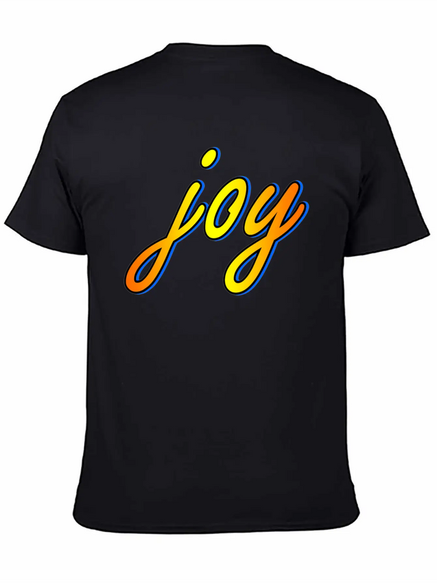 Joy Lightweight Cotton T-Shirt – Daily Comfort Graphic Shirt