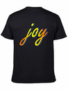 Joy Lightweight Cotton T-Shirt – Daily Comfort Graphic Shirt