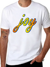 Joy Lightweight Cotton T-Shirt – Daily Comfort Graphic Shirt