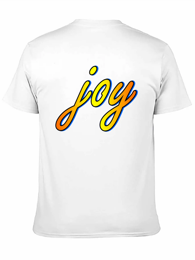 Joy Lightweight Cotton T-Shirt – Daily Comfort Graphic Shirt
