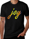 Joy Lightweight Cotton T-Shirt – Daily Comfort Graphic Shirt