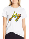 Joy Lightweight Cotton T-Shirt – Daily Comfort Graphic Shirt