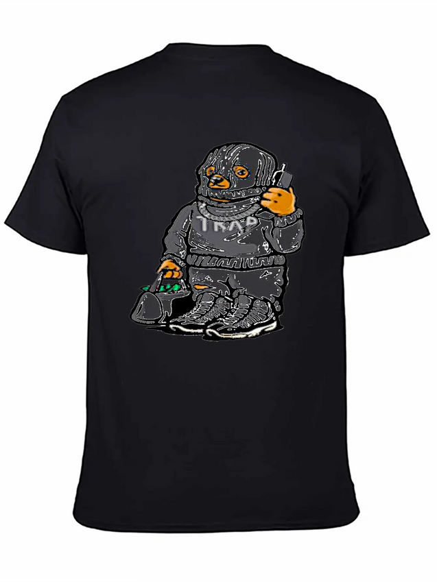 Jubilee Bear Lightweight Cotton T-Shirt – Daily Comfort Graphic Shirt