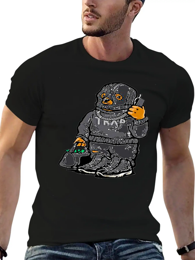 Jubilee Bear Lightweight Cotton T-Shirt – Daily Comfort Graphic Shirt