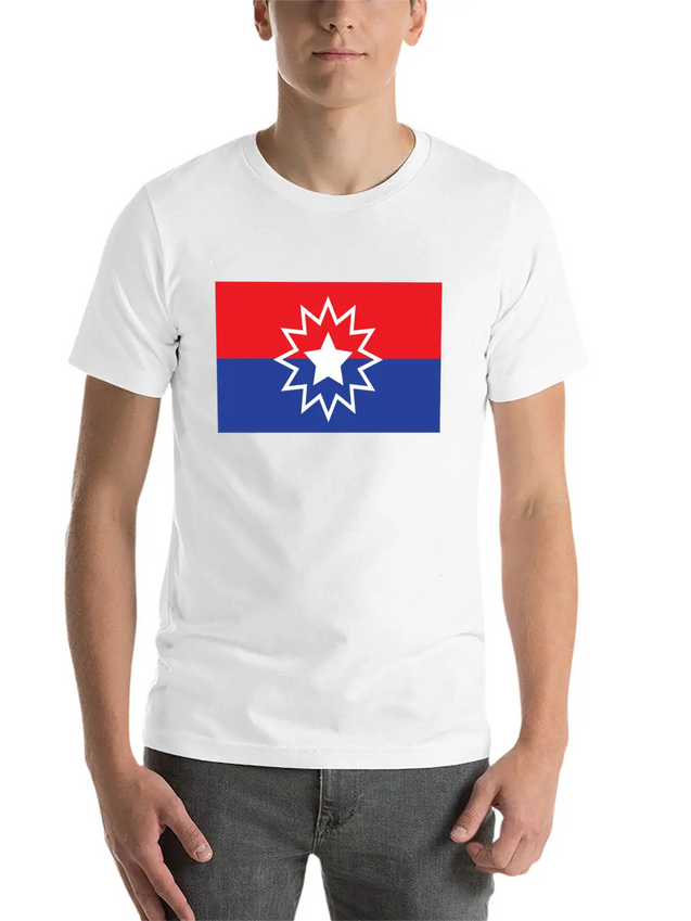 Juneteenth Flag Lightweight Cotton T-Shirt – Daily Comfort Graphic Shirt