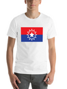 Juneteenth Flag Lightweight Cotton T-Shirt – Daily Comfort Graphic Shirt