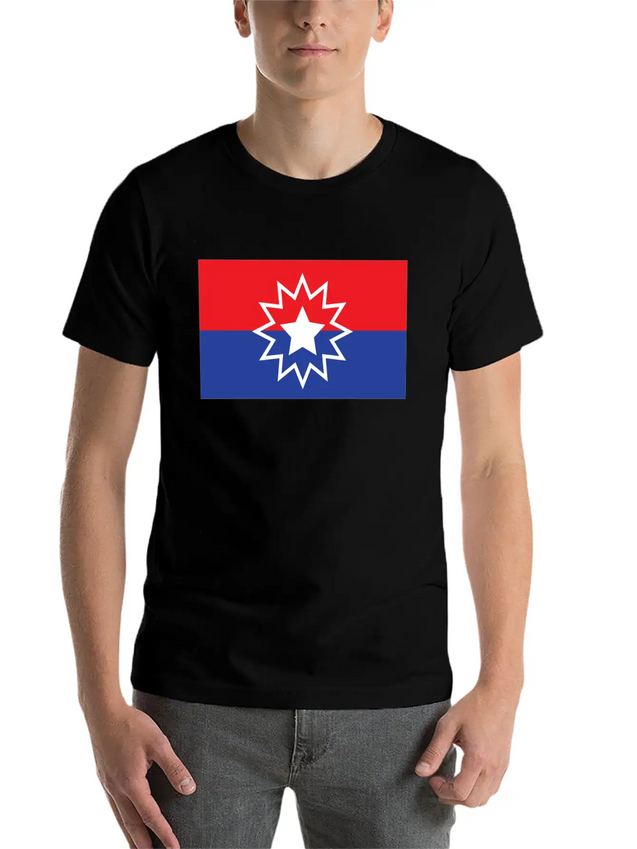 Juneteenth Flag Lightweight Cotton T-Shirt – Daily Comfort Graphic Shirt