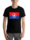 Juneteenth Flag Lightweight Cotton T-Shirt – Daily Comfort Graphic Shirt