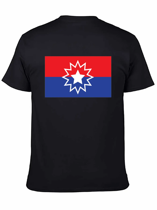 Juneteenth Flag Lightweight Cotton T-Shirt – Daily Comfort Graphic Shirt