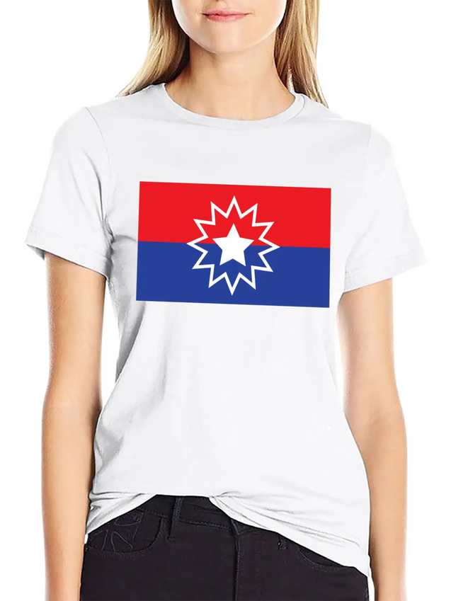 Juneteenth Flag Lightweight Cotton T-Shirt – Daily Comfort Graphic Shirt