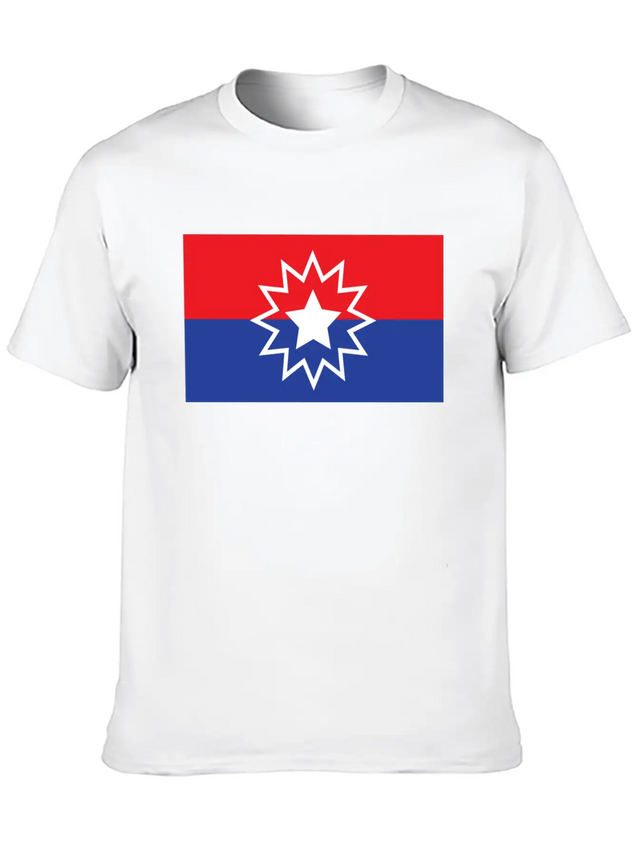 Juneteenth Flag Lightweight Cotton T-Shirt – Daily Comfort Graphic Shirt
