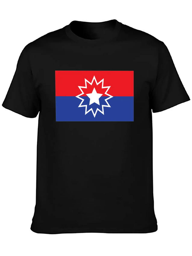 Juneteenth Flag Lightweight Cotton T-Shirt – Daily Comfort Graphic Shirt