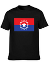 Juneteenth Flag Lightweight Cotton T-Shirt – Daily Comfort Graphic Shirt