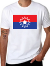 Juneteenth Flag Lightweight Cotton T-Shirt – Daily Comfort Graphic Shirt