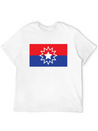 Juneteenth Flag Lightweight Cotton T-Shirt – Daily Comfort Graphic Shirt
