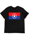 Juneteenth Flag Lightweight Cotton T-Shirt – Daily Comfort Graphic Shirt
