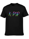K-POP Lightweight Cotton T-Shirt – Daily Comfort Graphic Shirt