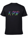 K-POP Lightweight Cotton T-Shirt – Daily Comfort Graphic Shirt