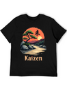Kaizen Continuous Improvement Lightweight Cotton T-Shirt – Daily Comfort Graphic Shirt