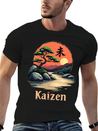 Kaizen Continuous Improvement Lightweight Cotton T-Shirt – Daily Comfort Graphic Shirt