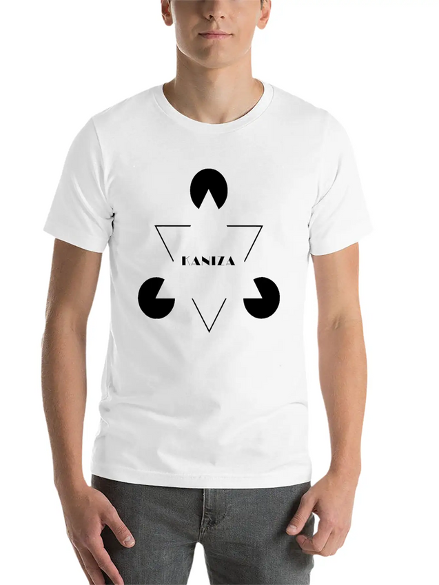 Kaniza Illusion Lightweight Cotton T-Shirt – Daily Comfort Graphic Shirt
