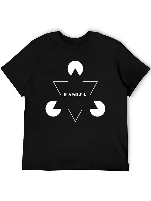 Kaniza Illusion Lightweight Cotton T-Shirt – Daily Comfort Graphic Shirt
