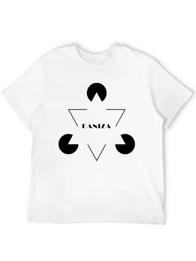 Kaniza Illusion Lightweight Cotton T-Shirt – Daily Comfort Graphic Shirt