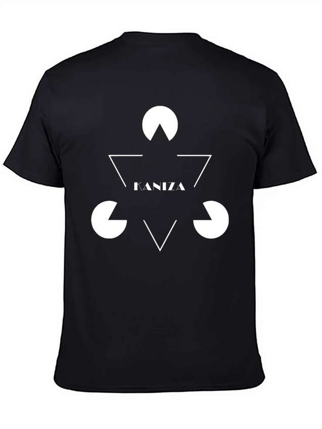 Kaniza Illusion Lightweight Cotton T-Shirt – Daily Comfort Graphic Shirt