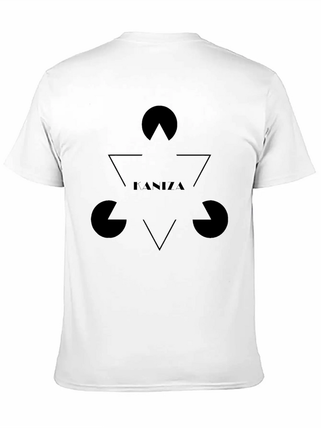 Kaniza Illusion Lightweight Cotton T-Shirt – Daily Comfort Graphic Shirt