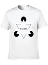 Kaniza Illusion Lightweight Cotton T-Shirt – Daily Comfort Graphic Shirt