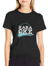 Karaoke Oke Singing Song Music Microphone Gift Lightweight Cotton T-Shirt – Daily Comfort Graphic Shirt