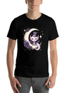 Kawaii Gothic Axolotl Pastel Gothic Goth Lightweight Cotton T-Shirt – Daily Comfort Graphic Shirt