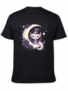 Kawaii Gothic Axolotl Pastel Gothic Goth Lightweight Cotton T-Shirt – Daily Comfort Graphic Shirt