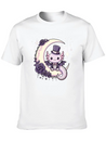 Kawaii Gothic Axolotl Pastel Gothic Goth Lightweight Cotton T-Shirt – Daily Comfort Graphic Shirt